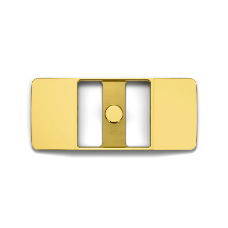 Machining texture on brass belt buckle