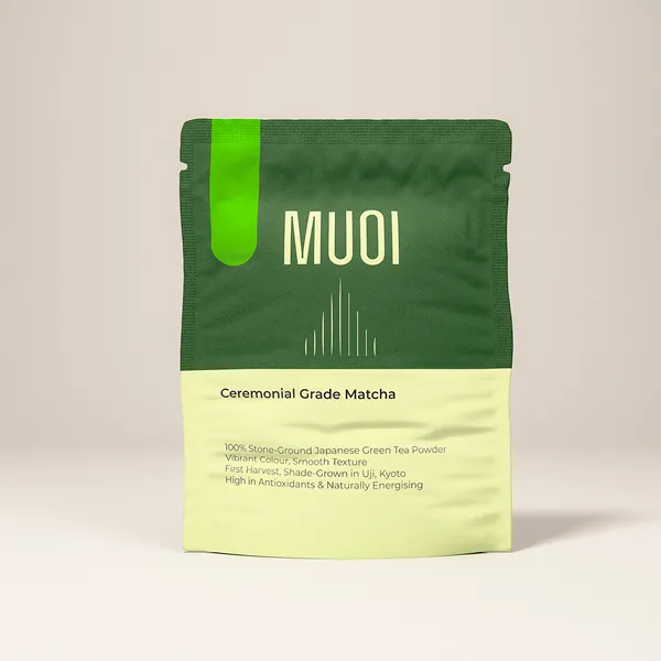 tea packaging japanese style product render